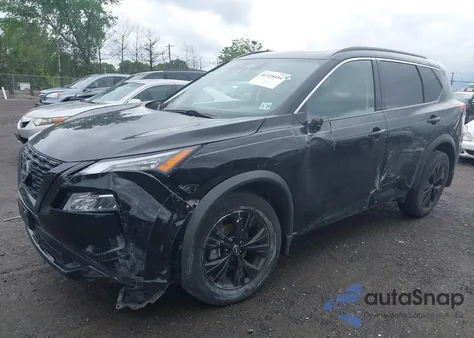 2023 Nissan Rogue Sv Intelligent Awd z USA, uszkodzony, nr VIN JN8BT3BB2PW198849